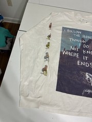 Zach Bryan Shirt 2XL White One Of These Days Western Country Music Follow Road
