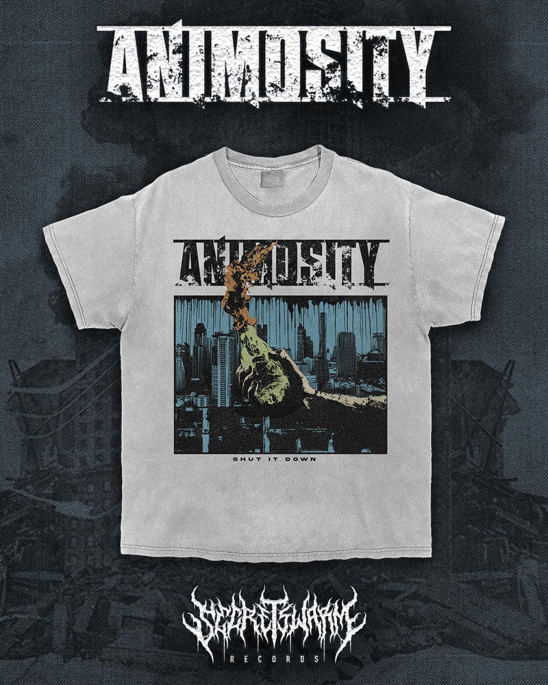 For Fan Animosity Band T-shirt unisex Full Size S-5XL SA134 FREE SHIPPING