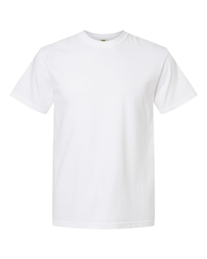 Comfort Colors 1717 Plain Cotton Heavyweight Crewneck Short Sleeve T-Shirt