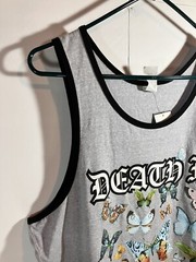 Unbranded Mens Medium Sleeveless Graphic Print Textured Fabric