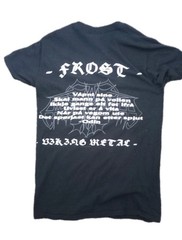 Enslaved Band T.Shirt 2013 20th Anniversary Of The Frost Album Black Size Small