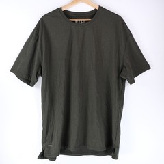 BYLT Shirt Mens Green Premium Basics Signature Crew Neck T-Shirt 2XL