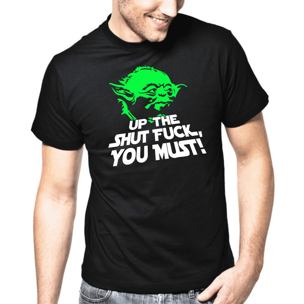 Yoda Star Wars Satire Quotes Comedy Funny T-Shirt