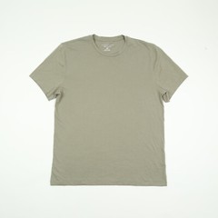 The Men’s Store Pima Cotton Solid T-Shirt Vetiver Green Size M 3207