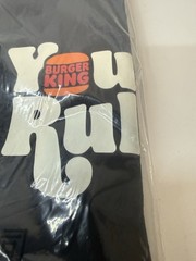 BURGER KING T-Shirt Men’s 5XL You Rule Have It Your Way Black Employee Crew NEW