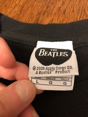 The Beatles Rubber Soul T-shirt Size L