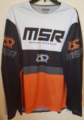 MSR AXXIS MX Shirt XL Motocross Sports Long Sleeve Modern Official Racegear-NWOT