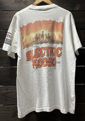 Vtg 90s Brooks & Dunn Electric Rodeo T-Shirt Men’s XL Lightning Concert Tour USA