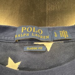 Polo Ralph Lauren Classic Fit Cotton Stars Crew Neck Tee Blue/White/Red L/G