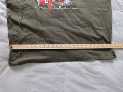 AKOO Men’s 4XL Olive Graphic T-Shirt NWT Big & Tall 100% Cotton Crew Neck Tee