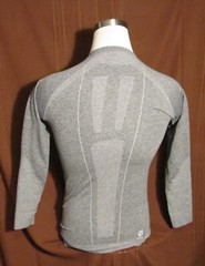 Dare 2B Mens Long-Sleeve Shirt, Gray, Polyamide/Polyester/Elastane, Size M, EUC