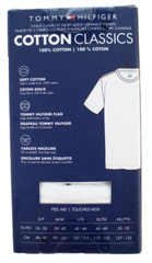 TOMMY HILFIGER Size S 34-36 White Color 3-Pk Classic Crew Neck T-shirts MSRP $42