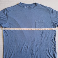 Peter Millar Seaside Summer Soft Pocket Tshirt Mens XL Blue Modal Cotton Coastal