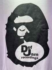 Bape X Def Jam Recordings Shirt Men’s XL Limited Edition A Bathing Ape