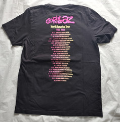 Gorillaz North America Tour Fall 2022 Concert T-Shirt – Size Large / L