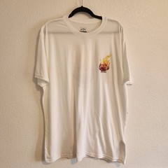 Billabong Men’s Size XXL White Fire Flower T-shirt New