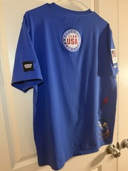 Team USA x Looney Tunes Freeze Max Soccer Loose Fit T-Shirt – Royal Blue Size XL
