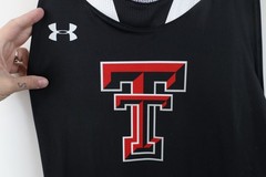 New Sample Under Armour Team Issued Texas Tech University Track Jersey Singlet
