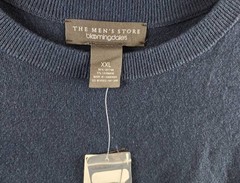 The Men’s Store at Bloomingdale’s Cashmere Blend Sweater Tee XXL True Navy S/S