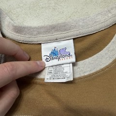 Vintage Walt Disney World Shirt Mickey Mouse Embroidered Size XXL Ringer Jersey