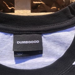 NEW Dumbgood x The Sopranos Men Sz L Black Shirt Striped Embroidered Tony Mafia