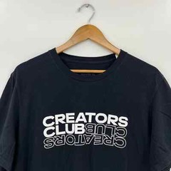 Adidas Creators Club T-Shirt Men’s Size XL Black Short Sleeve Crew Neck Logo