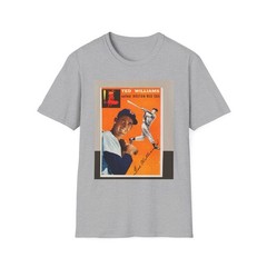 Ted Williams Red Sox Baseball Card Photo Art T Shirt, Unisex Sports