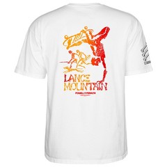 Powell Peralta BONES BRIGADE Lance Mountain FUTURE PRIMITIVE T Shirt WHITE