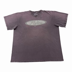 Nike Loose Fit Center Swoosh T Shirt Men’s XL Brown Sun Faded Distressed