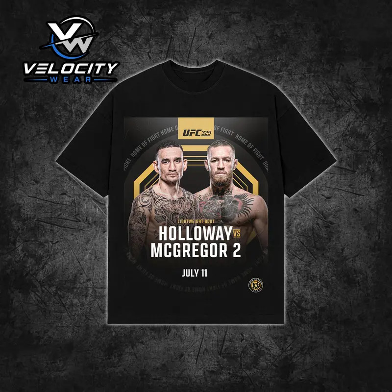 Conor McGregor vs Max Holloway “UFC 329” Premium , Made in USA, UFC Fan T-shirt