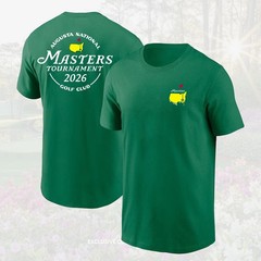 HOT – 2026 Masters Logo 2-sided T Shir Golf Club Tee Fan Gifts The Masters Golf