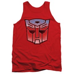 The Transformers Vintage Autobot Logo Red Licensed Adult T-Shirt