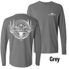 Southern Cross – Hunting Stamp – Long Sleeve Tshirt – Comfort Colors