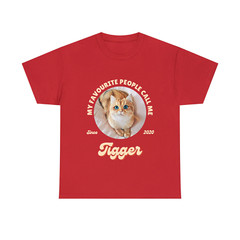 Customise Your Own Photo Unisex T-shirt – My Favourite People Call Me