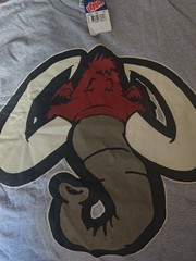 Vintage 90s JNCO Mammoth Graphic T Shirt rare made In USA Sz XL Clean Brand New