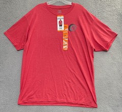 NEW Hang Ten Graphic Tee Red Heather Mens 2XL