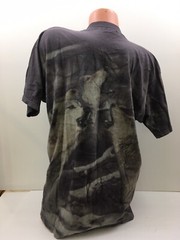 Wolves Wolf Pack T-Shirt Howling All Over 2 Sided Print Wilderness Tee Mens Sz L