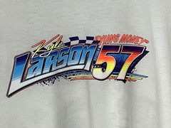 Kyle Larson Yung Money #57 Sprint Car Racing T-Shirt Elk Grove CA 3XL Neon NWT