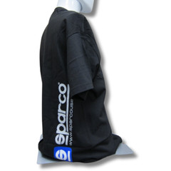 Sparco WWW T-Shirt Logo Black Graphic Ultra-soft T-Shirt Official Licensed