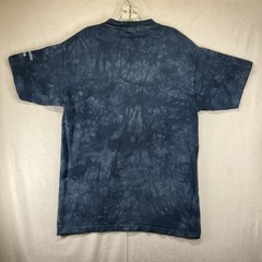 Nature Shirt Mens Large Bald Eagle Winter Scene Washed Blue The Mountain