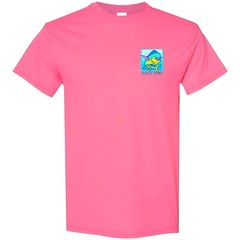 Black Pond Saltwater Series Men’s T-shirt Offshore Fishing Mahi Dorado Dolphin