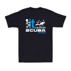 Fook It I’m Going Scuba Diving Diver Scuba Diving Lover Sarcastic Men’s T-Shirt