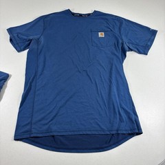 Lot 5 Carhartt Force Workwear T Shirts Men’s Size XLT Tall 104616 Stretch READ!