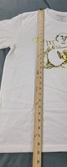 True Religion Men’s White Shine Buddha SS Crew Neck Tee Size Large New With Tags