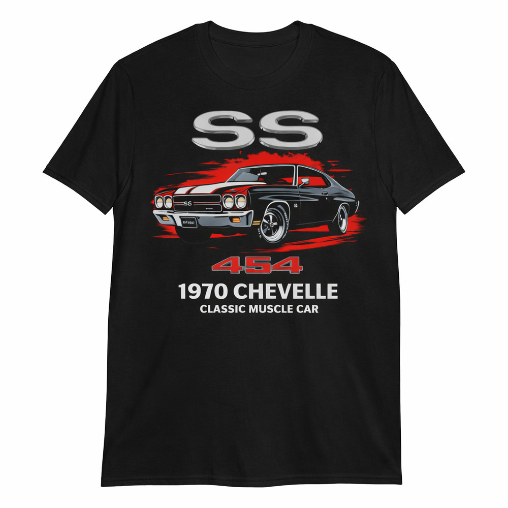 1970 Chevelle SS 454 Vintage Big Block Chevy Unisex Graphic T-Shirt