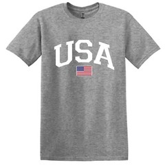 Patriotic American USA Graphic Tee | USA T-shirt | USA Flag T-shirt
