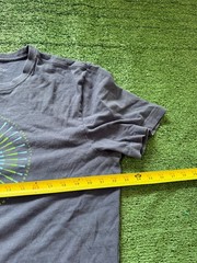 Life Is Good Crusher T Shirt Blue Spiral Graphic Print Mens L – Flaw