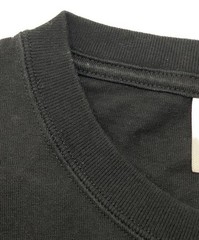 THE BLACK EYE PATCH Short sleeve cut and sew black