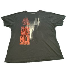MECCA T Shirt Mens 3XL Black Take Over The City Graphic Hip Hop 100% Cotton