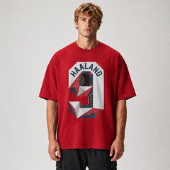 Norwegian Striker No. 9 Soccer Jersey Style Unisex T Shirt